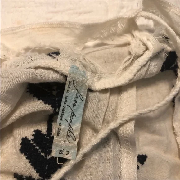 Free People Black and White Tank Top - Picture 7 of 8